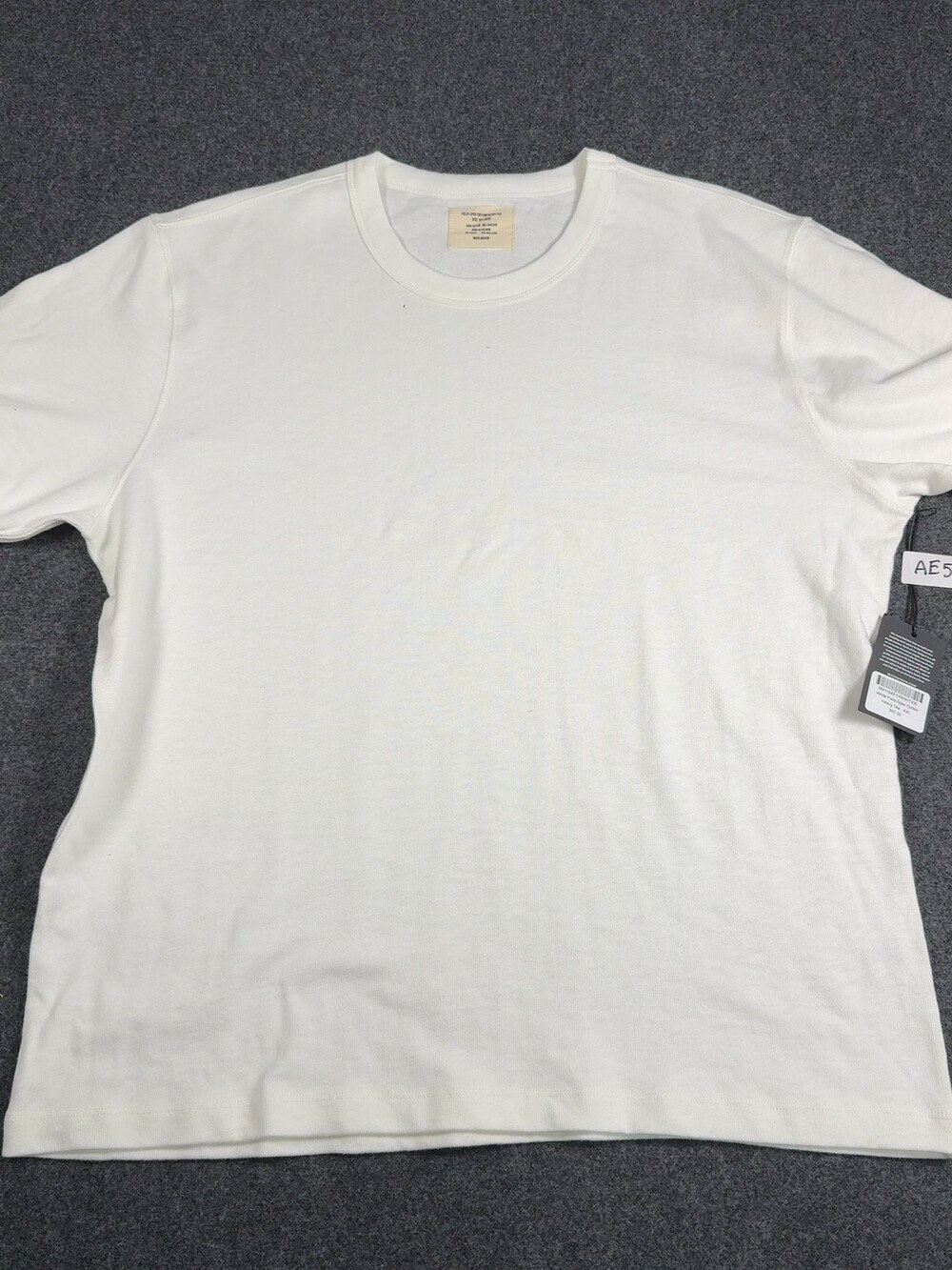 Buck Mason T-Shirt Field-Spec Cotton Heavy Tee White Sz XX-Large MSRP $55 [AE53]